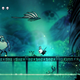 a small bug with a needle dashes toward a large bug with a needle in hollow knight on xbox game pass